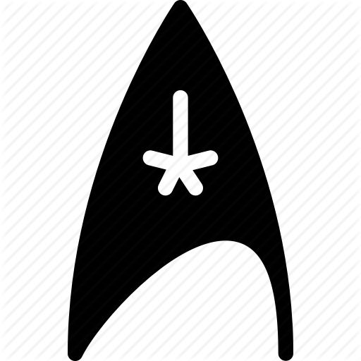 Rocket, Sky, Space, Star, Trek Icon