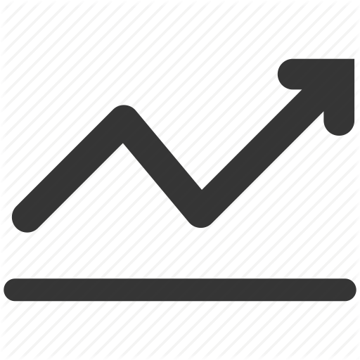 Arrow, Chart, Growth, Profit, Progress, Sales, Trend Icon