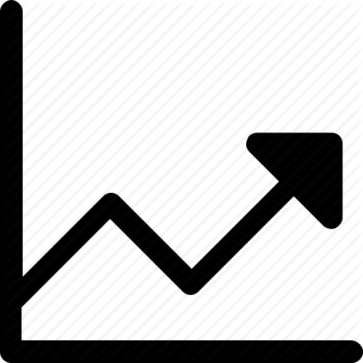 Arrow, Chart, Growth, Increasing, Trending Icon