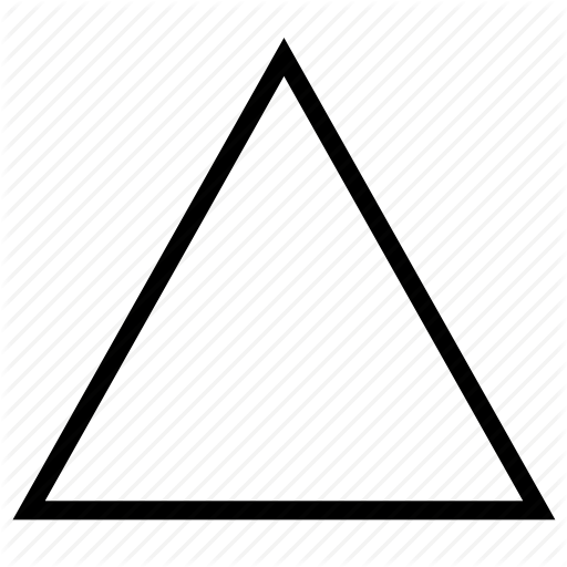 Shape, Triangle Icon