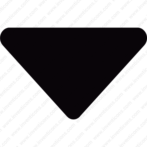 Download Interface,down,arrow,pyramid,triangle Icon Inventicons