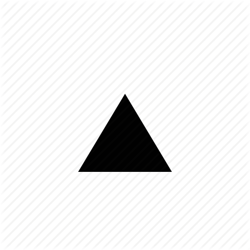 Arrow, Triangle Icon