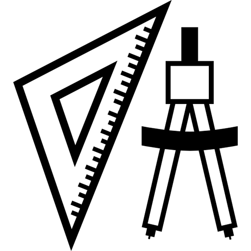 Triangle Ruler And Compass Icon Download Free Icons