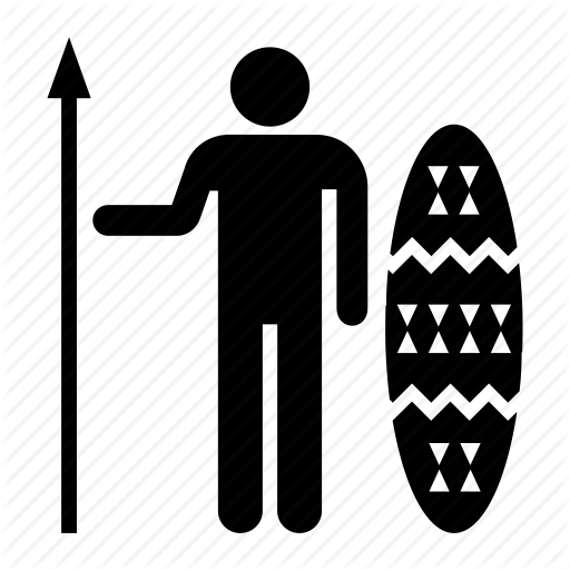 Collection Of Free Spear Vector Tribe Man Download On Ui Ex