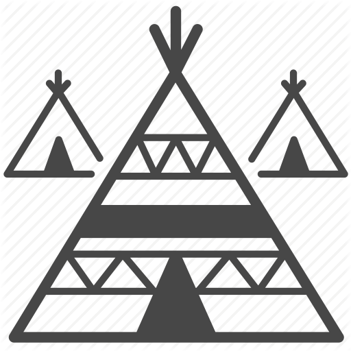 American, House, Indian, Native, Tent, Tepees, Tipis Icon