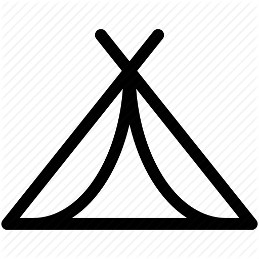 Camping, Indian, Outdoor, Tent, Tribe Icon