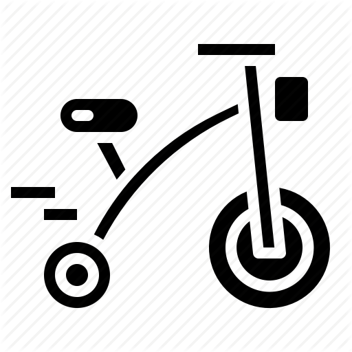 Sport, Transport, Transportation, Tricycle, Vehicle Icon