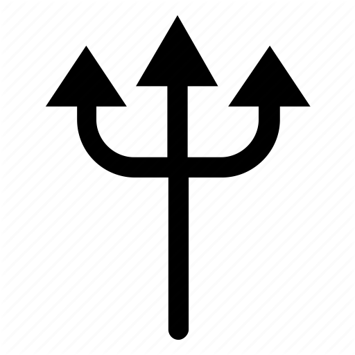 Devil Trident, Halloween, Neptune Trident, Trident, Weapon Icon