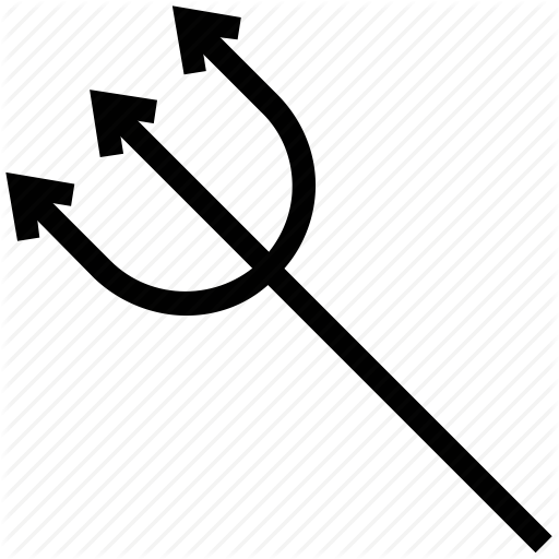 Devil Trident, Halloween Trident, Polearm, Trident Icon