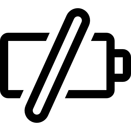 Low Battery, Battery Icon