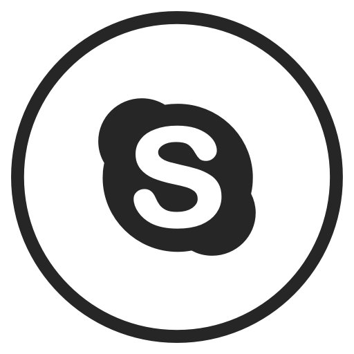 Media, Skype, Social Icon