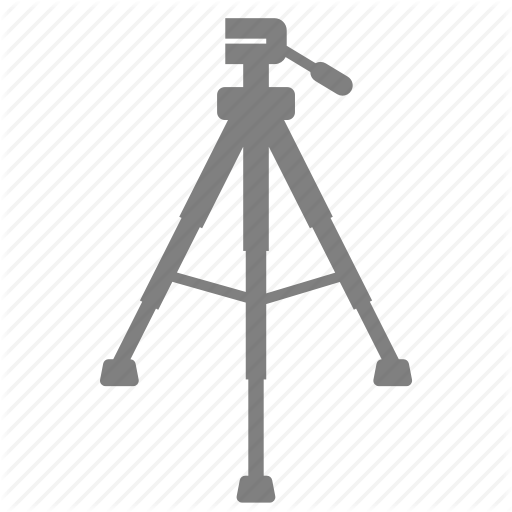 Camera, Stand, Tripod Icon