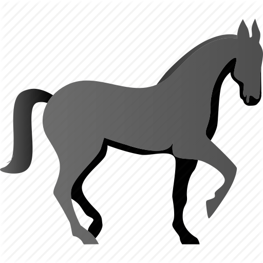Horse, Riding, Strategy, Trojan Icon