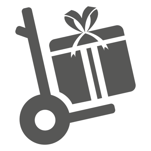 Giftbox On Trolley Icon