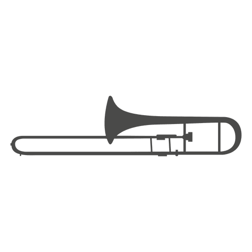 Trombone Silhouette
