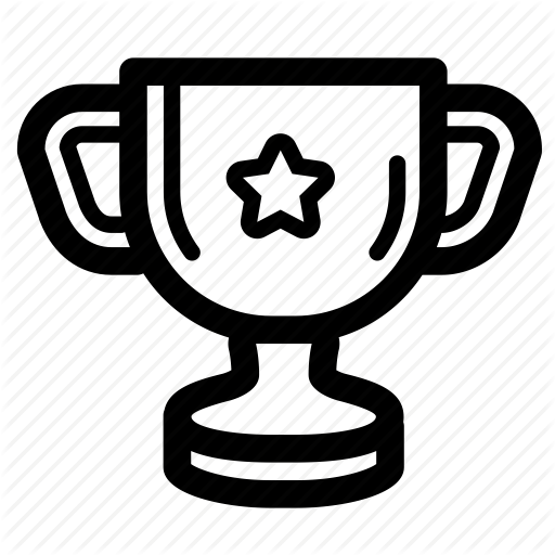 Game, Gaming, Line, Reward, Trophy Icon
