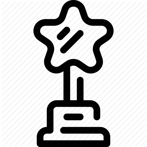 Award, Best, Cinema, Nomination, Prize, Star, Trophy Icon
