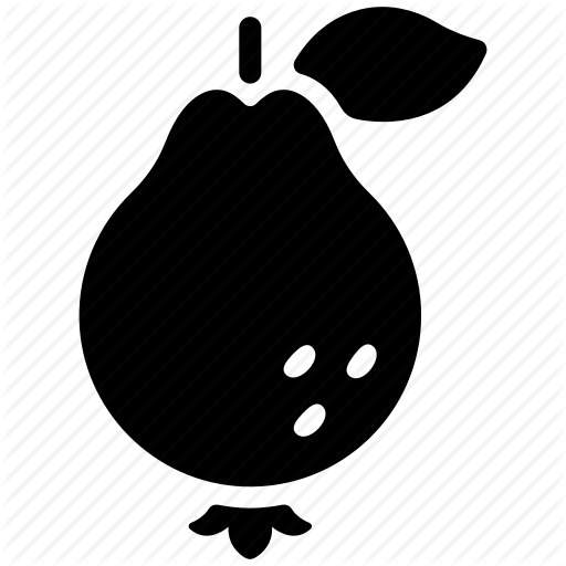 Fresh, Fruit, Guava, Healthy, Nature, Organic, Tropical Icon