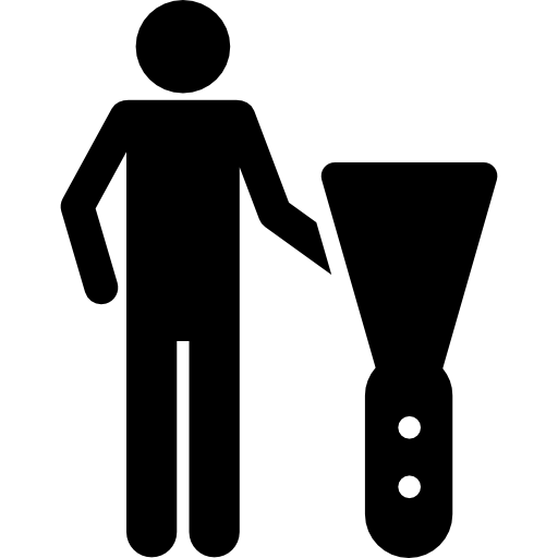 Worker And Trowel Icons Free Download