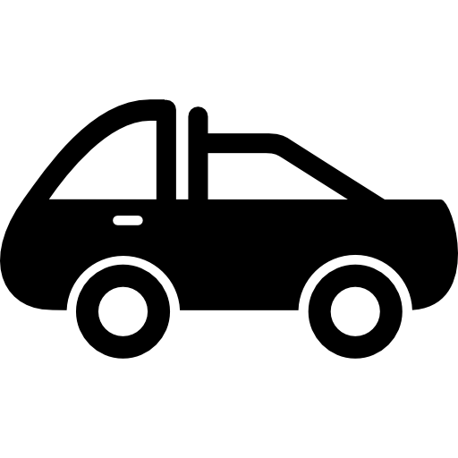 Pick Up Truck Side View Icons Free Download