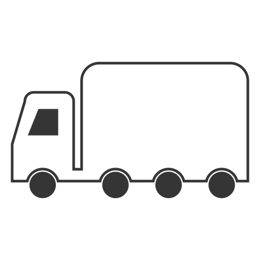 Line Style Truck Icon
