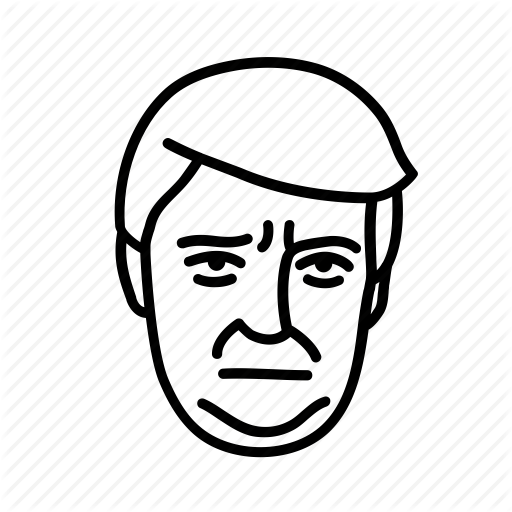 Donald Trump, Face, Man, Person, Persona, User Icon