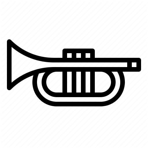 Audio, Loud, Music, Sound, Trumpet Icon