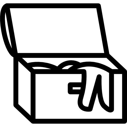 Open Trunk With Gears Icons Free Download