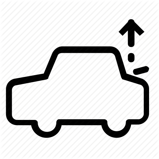 Car, Dashboard, Indicator, Trunk Icon