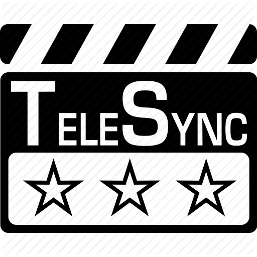 Clapper, Telesync, Ts, Video Format Icon