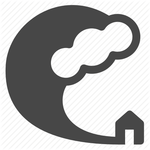 Disaster, Evacuate, Flood, Hazard Zone, Tsunami Icon