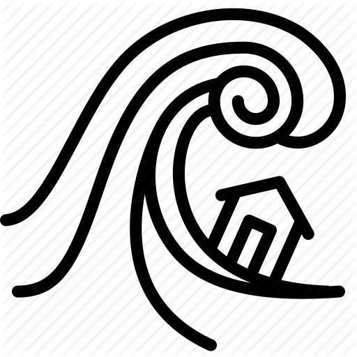 Forecast, Sea, Tsunami, Wave, Weather Icon