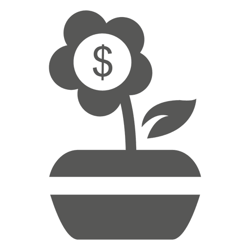 Dollar Plant Tub Icon