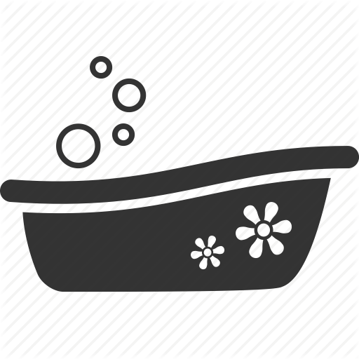 Baby, Bath, Child, Kid, Tub, Wash Icon