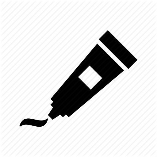 Glue, Paint, Paste, Tube Icon Icon