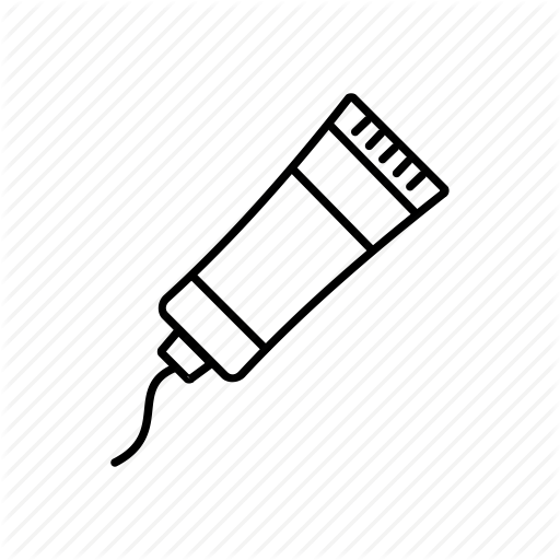 Cosmetics, Cream, Gel, Toothpaste, Tube Icon