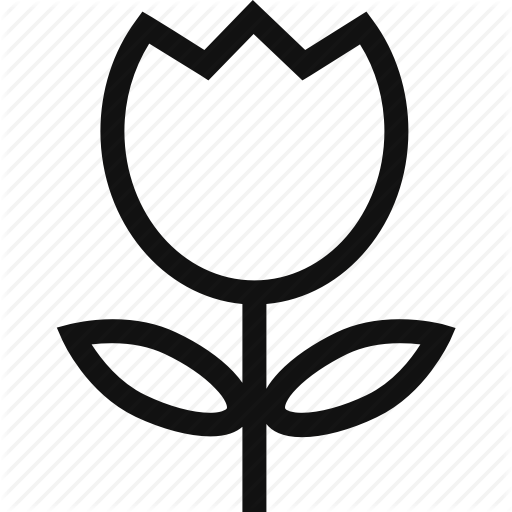 Flower, Nature, Plant, Spring, Tulip Icon