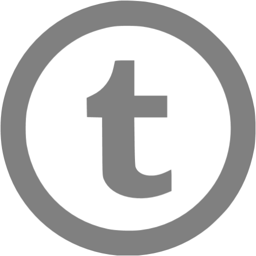 Gray Tumblr Icon