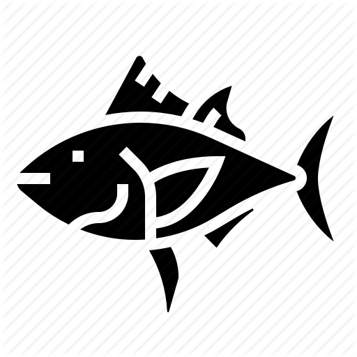 Animal, Fish, Seafood, Tuna Icon