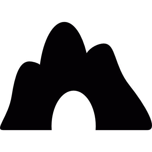 Nature, Wild, Tunnel, Landscape, Mountain, Cave Icon