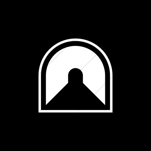 Flat Square White On Black Ocha Humanitarians Logistics