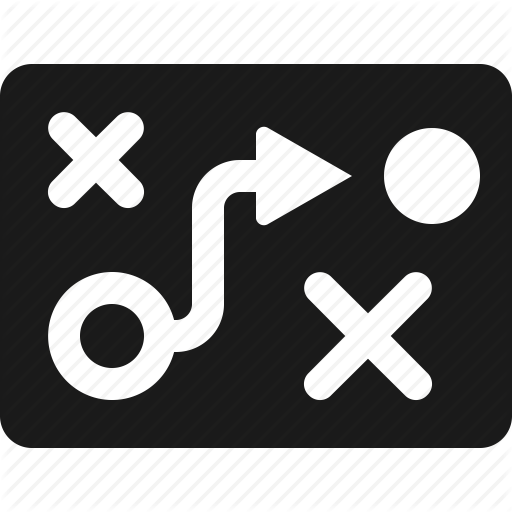 Business, Plan, Strategy, Tactic Icon