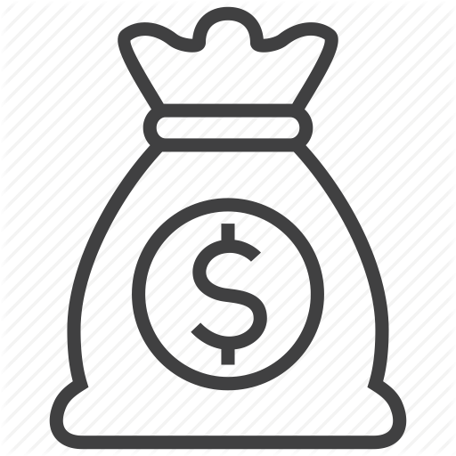 Bag, Currency, Dollar, Finance, Money, Profit, Turnover Icon