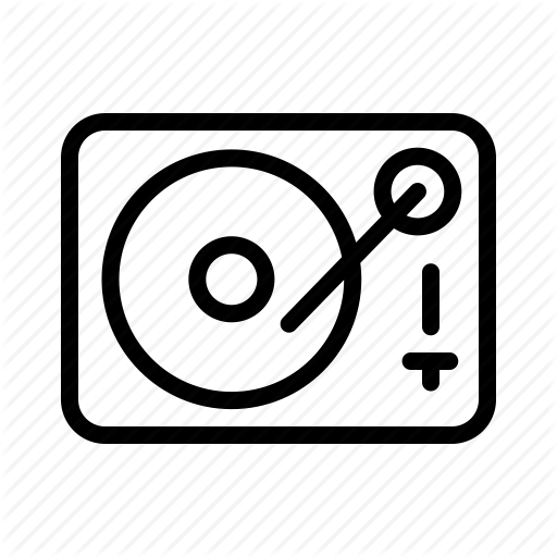Music, Player, Sound, Turntable, Vinyl Icon
