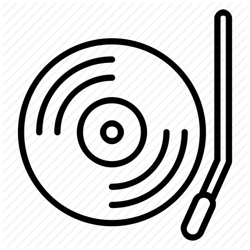 Audio, Dj, Music, Party, Turntable Icon