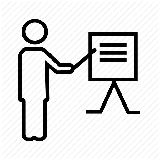 Demo, Instructor, Online Course, Teacher, Tutor Icon