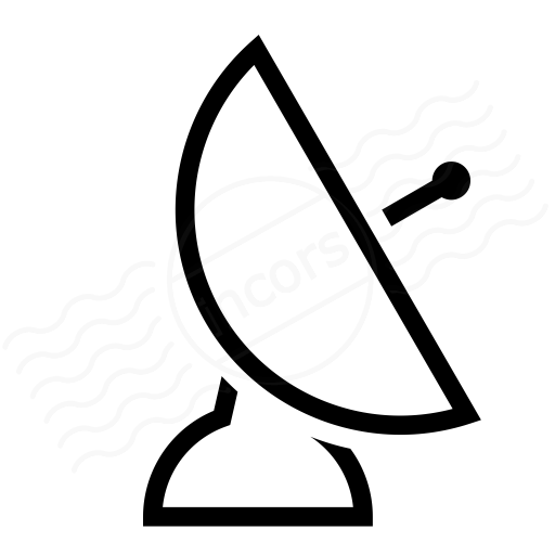 Iconexperience I Collection Satellite Dish Icon