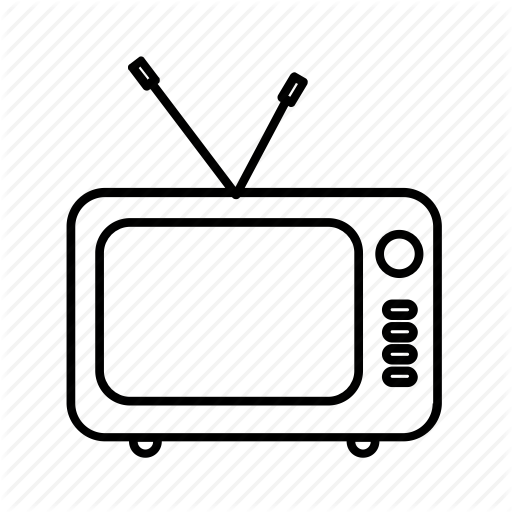 Analog, Antenna, Classic, Screen, Television, Tv Icon