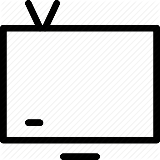 Vector Television Tv Symbol Transparent Png Clipart Free