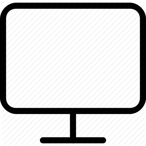 Desktop, Display, Lcd, Led, Monitor, Pc, Screen, Television, Tv Icon